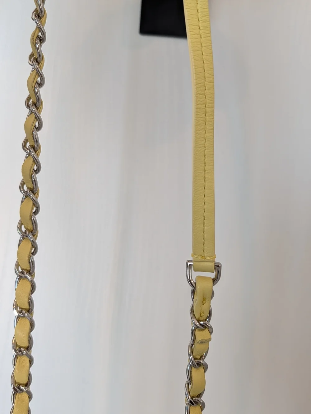 CHANEL Yellow CC Box Camara Bag In